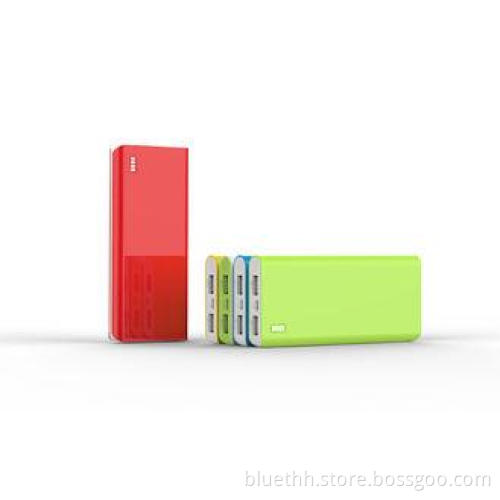 OEM / ODM Fullcolor Dual USB port Polymer Power Bank 10000